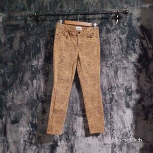 William Rast Perfect Ankle Skinny Graphic Denim Jeans 27